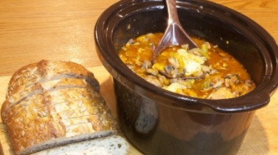 bread and crockpot soup | Island Real Estate