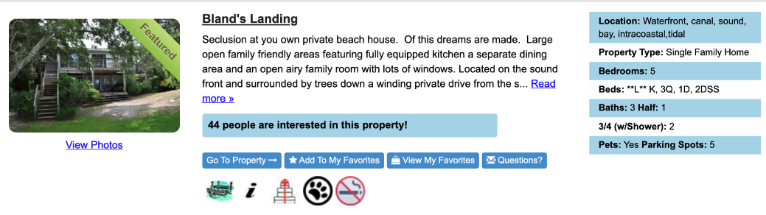 Example of Property Listing | Island Real Estate