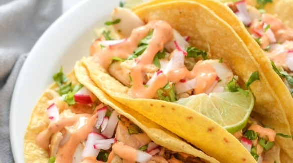 Fish Tacos with Chipotle Lime Crema recipe | Island Real Estate