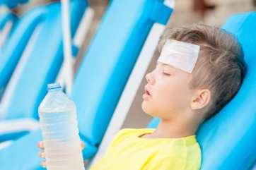 Child with Heatstroke | Island Real Estate 