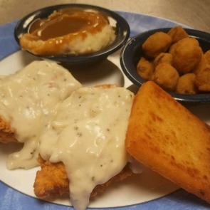 chicken and gravy from Surf City BBQ | Island Real Estate