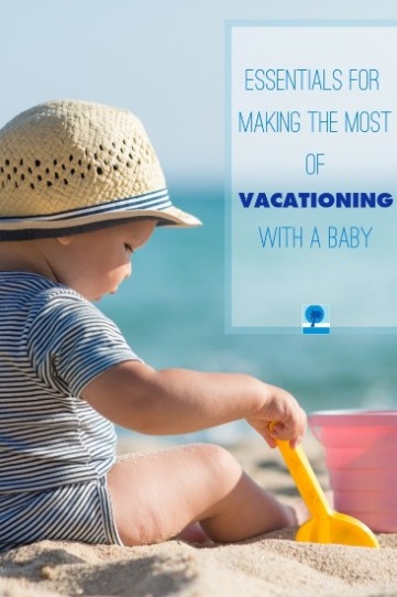 baby playing on the beach | Island Real Estate