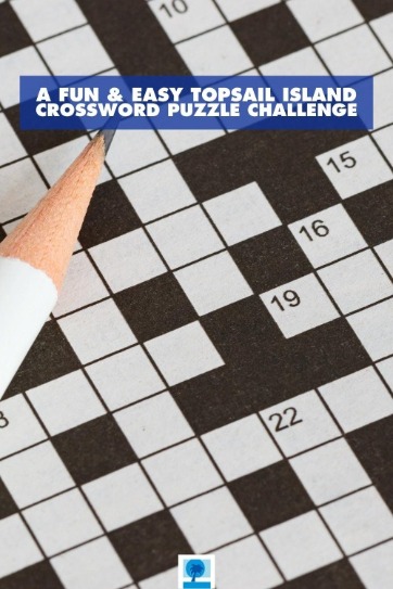 A Fun and Easy Topsail Island Crossword Puzzle Challenge