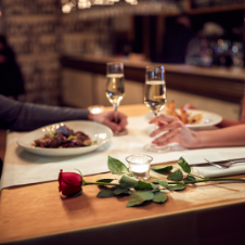 How to Have a Romantic Topsail Island Getaway | Romantic Dinner