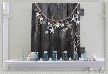 Beach Inspired Mantel Garland | Island Real Estate