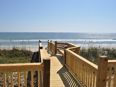 topsail beach oceanfront walkway